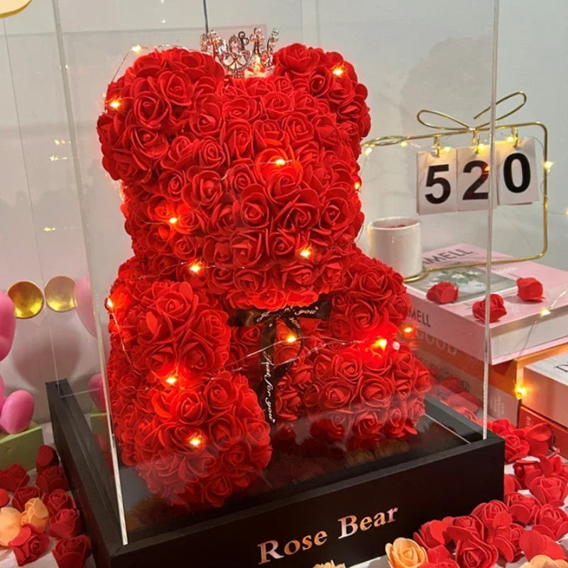 Forever Rose Bear