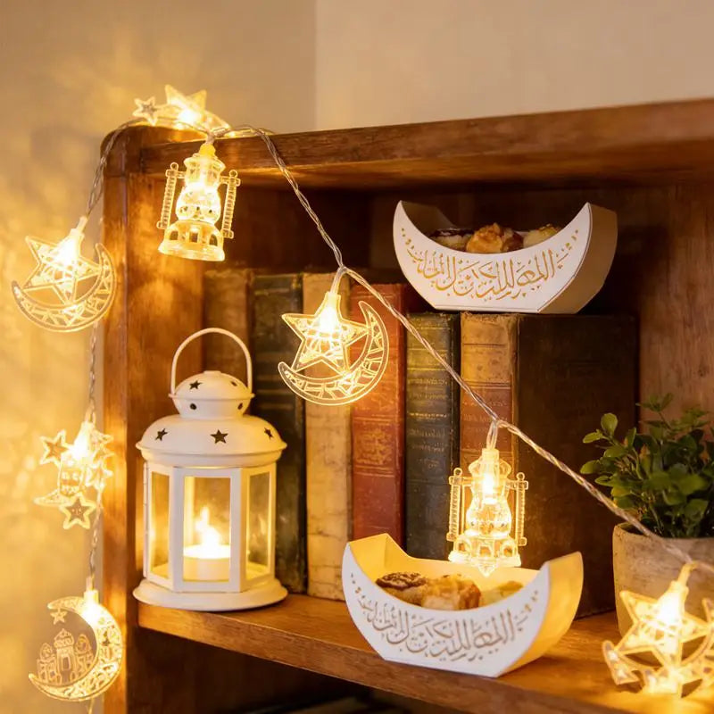 Moon & Star LED Lichterkette