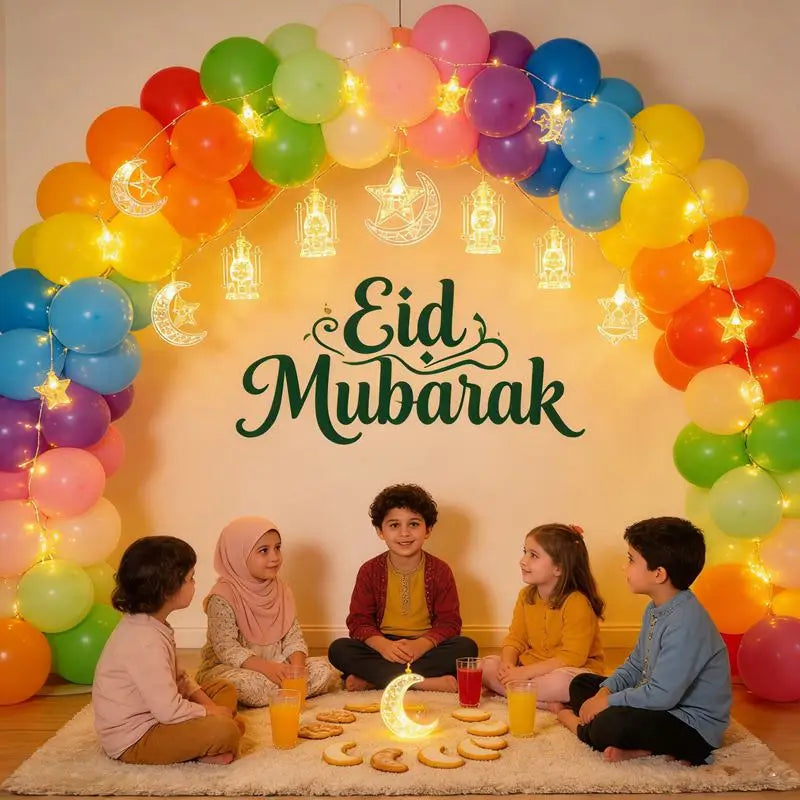 Moon & Star LED Lichterkette