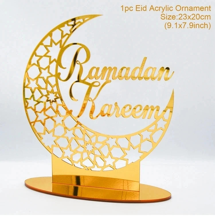 Ramadan Mubarak Acryl-Tablett