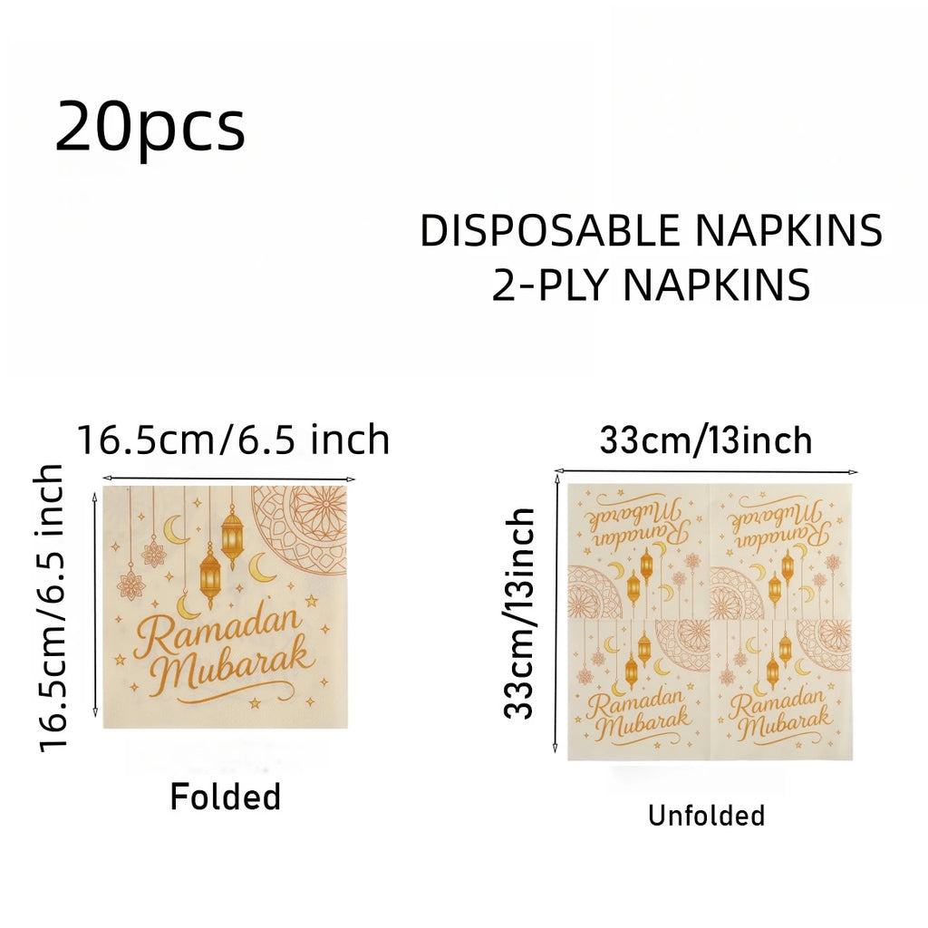 ColorMoon Servietten (20 Stk.)