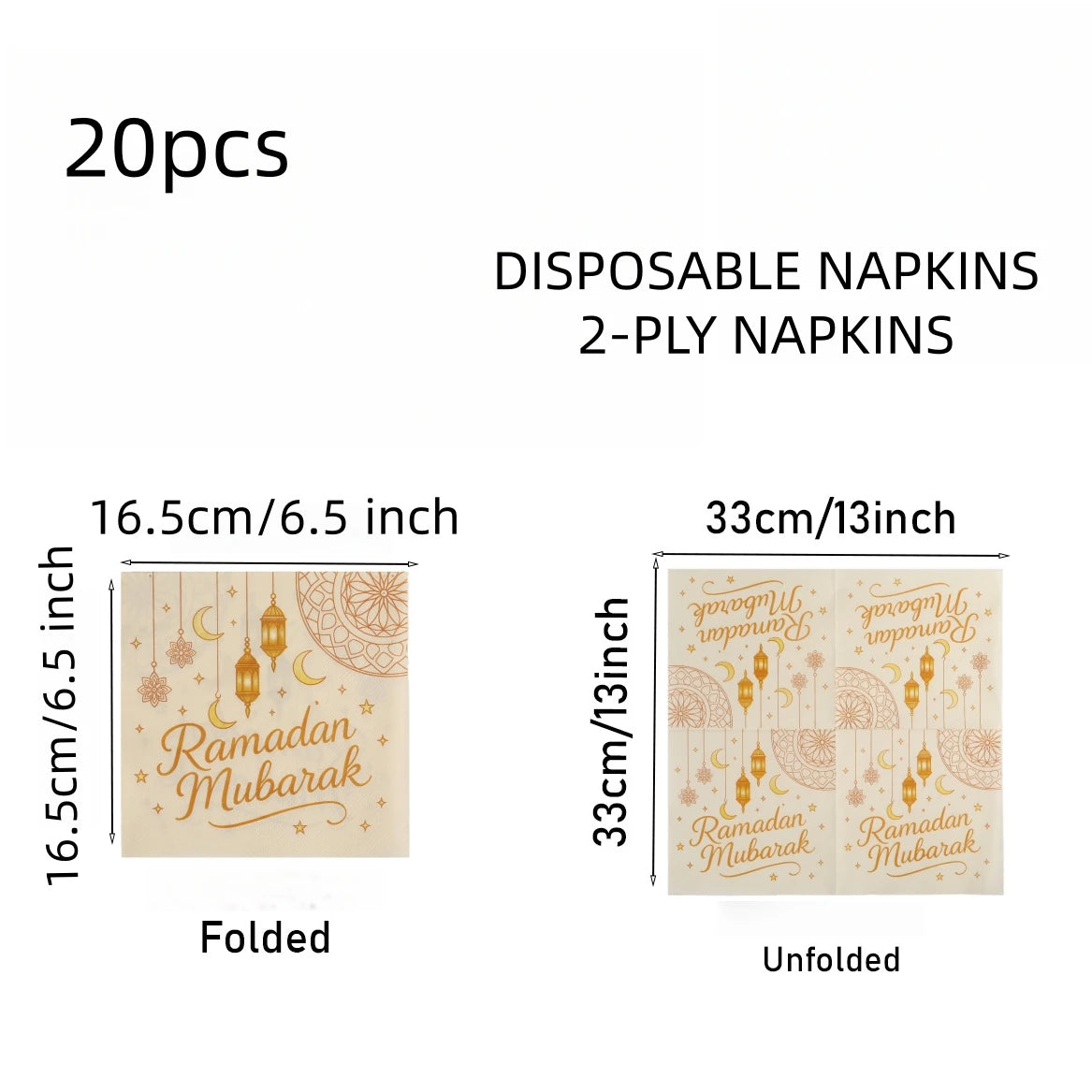 ColorMoon Servietten (20 Stk.)