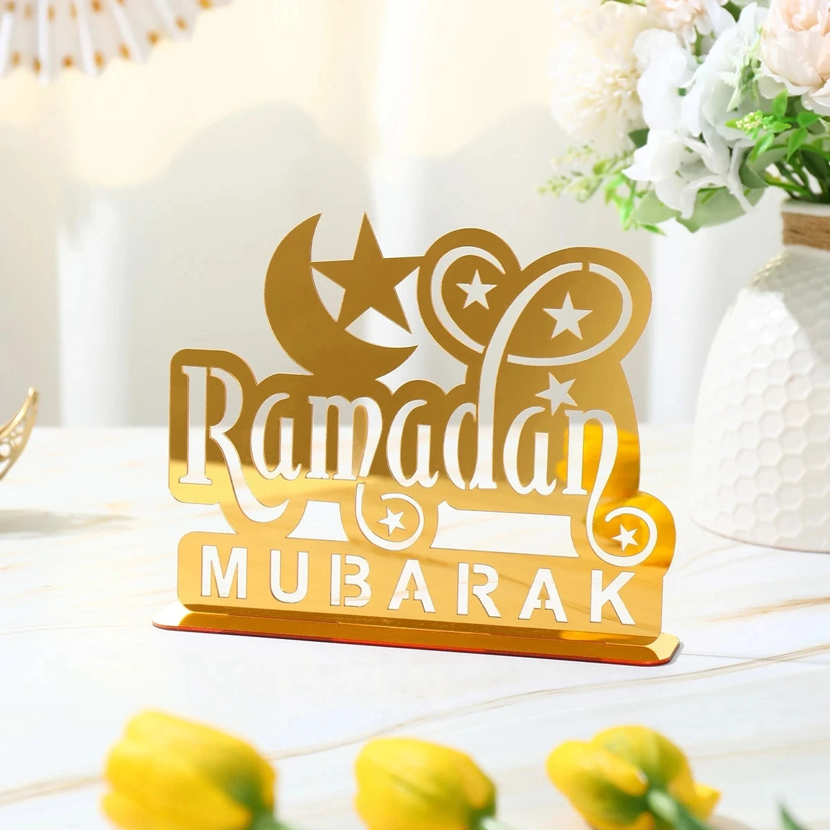 Ramadan Mubarak Acryl-Tablett